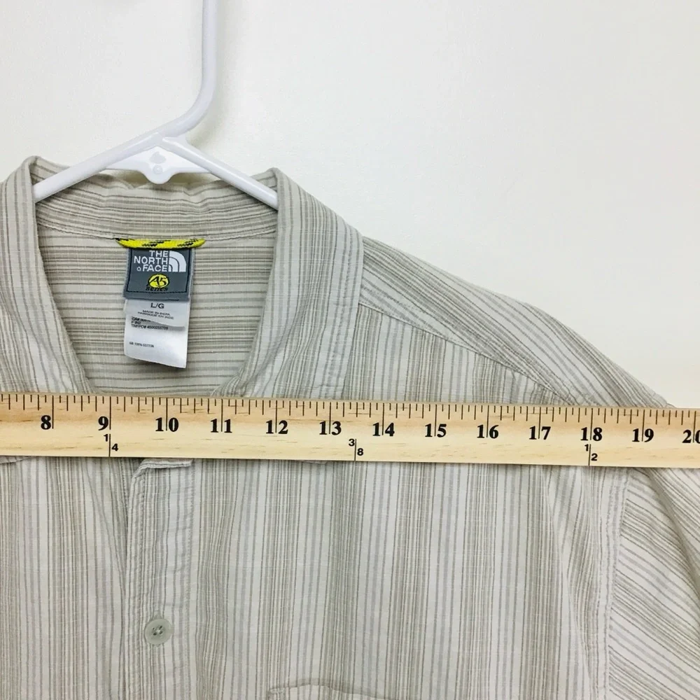 The North Face A5 Series mens short sleeve button up casual shirt large
